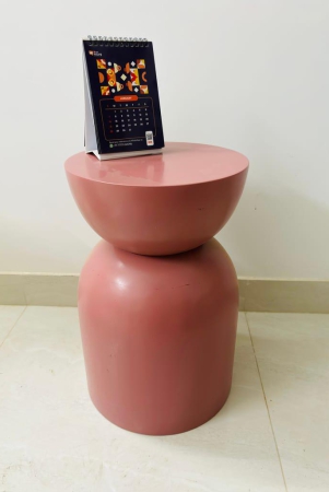 round-wooden-side-table-beautiful-pink-colour-46cm