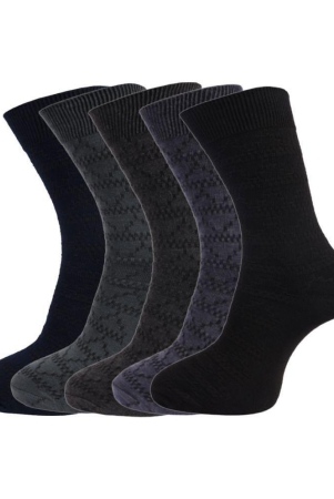 dollar-cotton-mens-self-design-multicolor-mid-length-socks-pack-of-5-multicolor