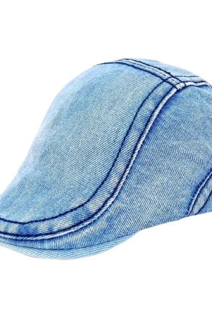 zacharias-blue-cotton-mens-cap-pack-of-1-blue