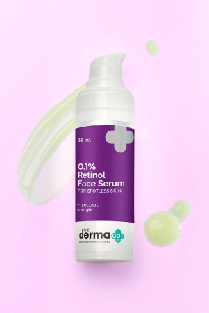 The Derma Co 0.1% Retinol Serum for Younger-Looking & Spotless Skin 30 ML