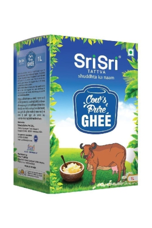 Sri Sri Tattva Cow's Pure Ghee, 1L