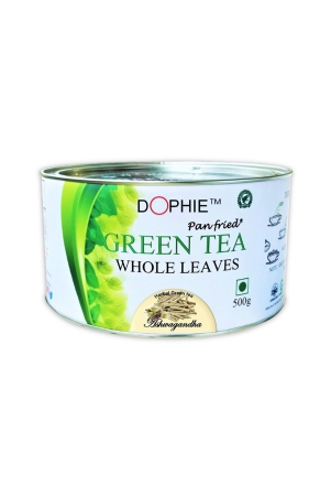 dophie-ashwagandha-cardamom-green-tea-whole-leaves-500g