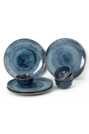 handcrafted-stoneware-reactive-glaze-ceramic-dinner-set-8-pieces-serving-for-4-microwave-and-dishwasher-safe-bone-ash-free-crockery-set-for-dining-and-gifting-reactive-blue