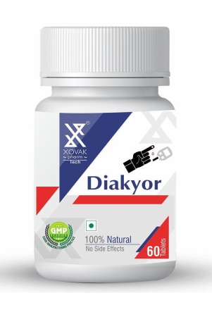 xovak pharmtech Ayurvedic Diakyor For Diabetes Tablet 50 gm Pack Of 1