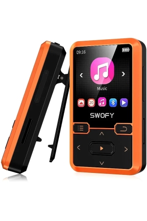 SWOFY - M10 Portable Music Player-Orange