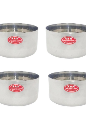 a-h-enterprises-4-pcs-stainless-steel-cereal-bowl-180-ml-steel