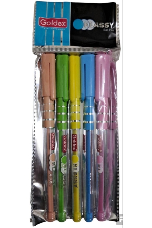 goldex-klassy-ball-pen-pack-of-5