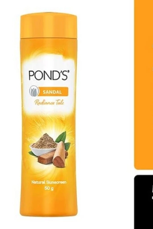 ponds-sandal-rediance-talc-50-gm