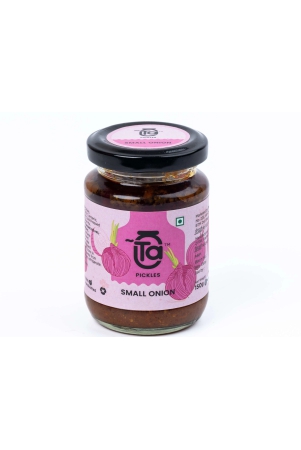 ta-pickles-small-onion-pickle-150g-made-with-cold-pressed-oil-homemade-traditional-indian-taste-natural-no-preservatives