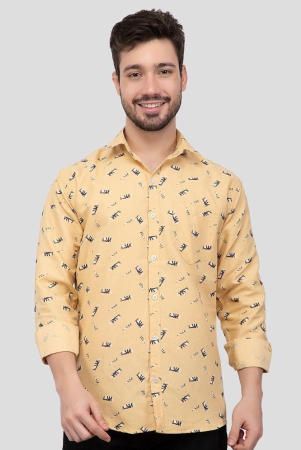 yha-yellow-100-cotton-regular-fit-mens-casual-shirt-pack-of-1-none