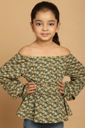 mini-ming-girls-floral-printed-off-shoulder-puff-sleeves-gathered-bardot-top