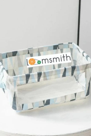 foldable-basket-with-transparent-window-blue