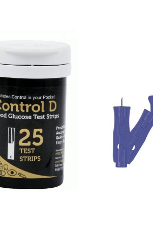 control-d-25-test-strips-lancets-below-100-expiry-aug-2024