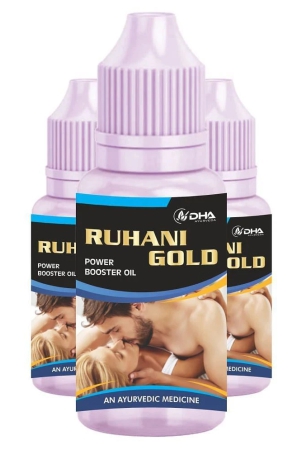 dha-ayurveda-ruhani-gold-men-power-herbal-massage-oil-60-ml-pack-of-3