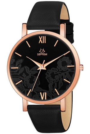 septem-black-leather-analog-womens-watch