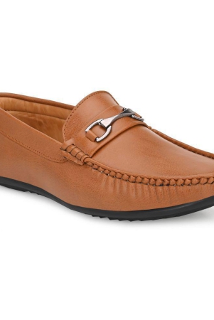 Leeport - Brown Men's Driving loafers - 11