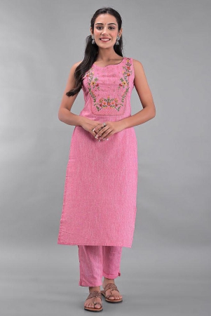 maquien-pink-straight-rayon-womens-stitched-salwar-suit-pack-of-1-none