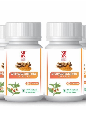 xovak-pharmtech-organic-ashwagandha-for-health-care-capsule-200-gm-pack-of-4