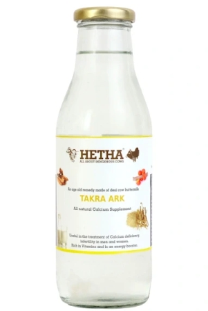 Takra Ark / Natural Calcium Supplement (Size - 450 ml) by HETHA ORGANICS LLP