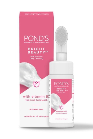 ponds-bright-beauty-foaming-brush-facewash-for-glowing-skin-deep-clean-pores-all-skin-types-150-ml