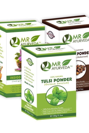 mr-ayurveda-100-organic-tulsi-indigo-reetha-powder-hair-scalp-treatment-300-g-pack-of-3