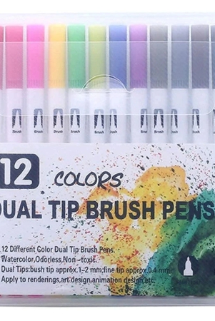 rangwell-assortedmulticolour-dual-brush-marker-pens-watercolour-12