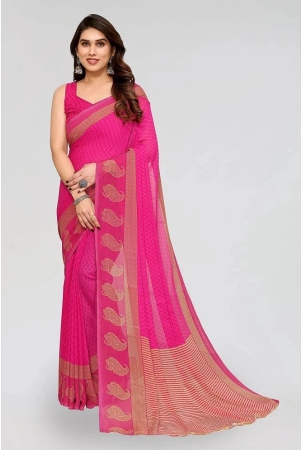 anand-sarees-georgette-printed-saree-with-blouse-piece-pink-pack-of-1-pink