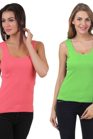 q-rious-multi-color-cotton-lycra-camisoles-l