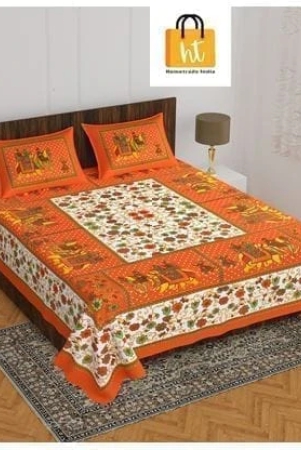 Bedsheet Adda-King Size Double Bedsheet-RJ-14-(XXX-XXX)-6549