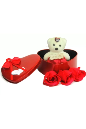 teddy-and-roses3-pieces-roses-1-small-bear-doll-heart-shaped-gift-tin-box-containing-teddy-and-roses-with-love-messageheart-shape-tin-box-red-pink-