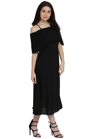 miss-chase-georgette-black-regular-dress-m