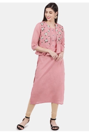 alena-peach-cotton-womens-jacket-style-kurti-l