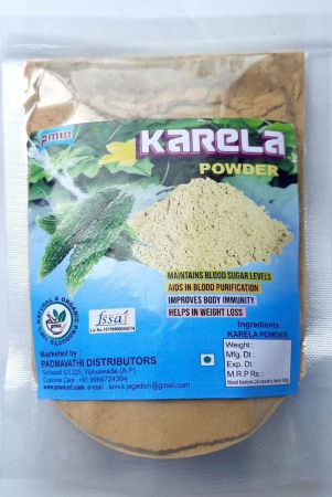 Karela Powder - Bitter Gourd Powder - Diabetes Control Powder - Momordica Charantia - 200 Grams