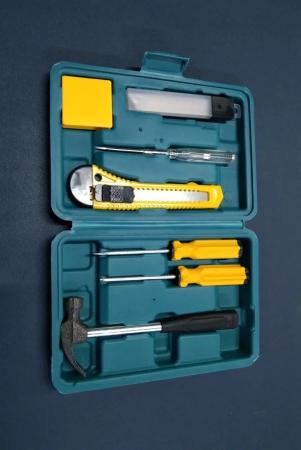 household-tool-kit-on-multifunction-hardware-kit-set