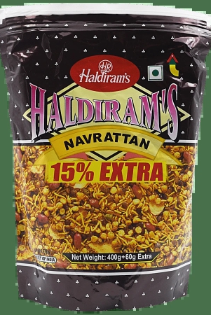 Haldiram's Navrattan Namkeen, 400 G Pouch