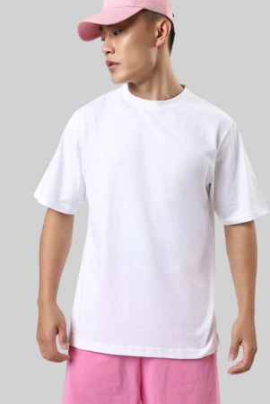 aktif-cotton-blend-oversized-fit-solid-half-sleeves-mens-t-shirt-white-pack-of-1-none