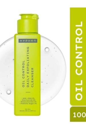 hyphen-oil-control-exfoliating-cleanser-2-aha-bha-salicylic-acid-face-wash-for-oily-skin-acne