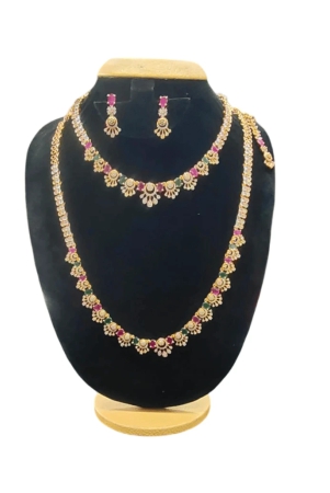 bridal-necklace-set-with-kundan-stones-and-pearls