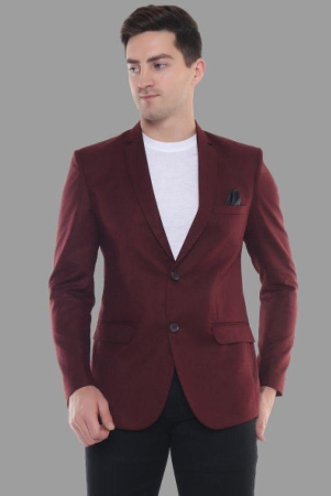 dkgf-fashion-maroon-polyester-regular-fit-mens-blazer-pack-of-1-none