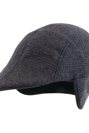 zacharias-mens-checkered-golf-cap-with-earmuff-black