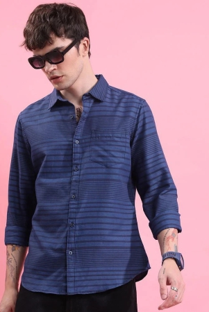 ketch-cotton-blend-regular-fit-striped-full-sleeves-mens-casual-shirt-navy-blue-pack-of-1-none