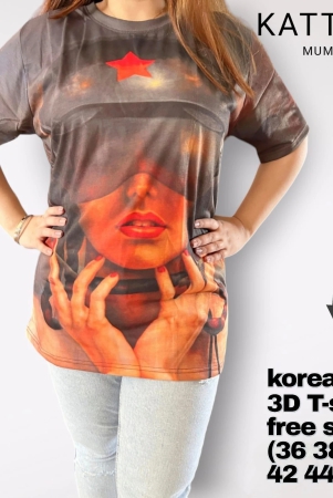 Katty 18 KOREAN FABRIC 3D-TSHIRTS FOR WOMEN