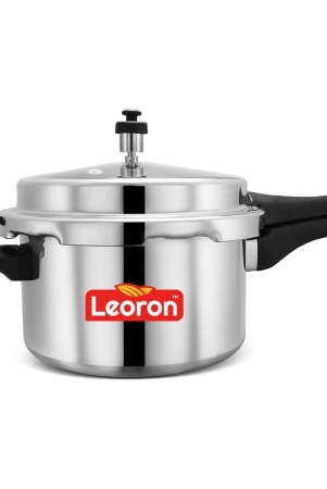 Srushti Gold is now Leoron 5 L Aluminium OuterLid Pressure Cooker Gas Stovetop Compatible