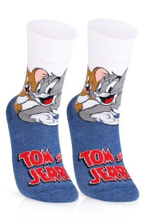 Tom & Jerry Unisex Cotton Socks