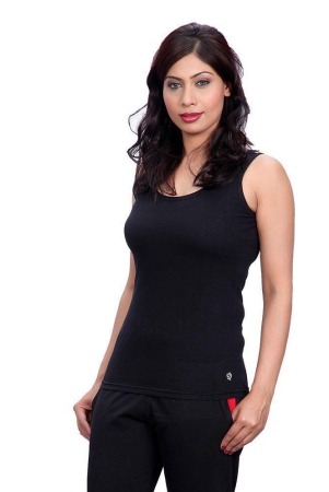 Selfcare Black Camisoles - L