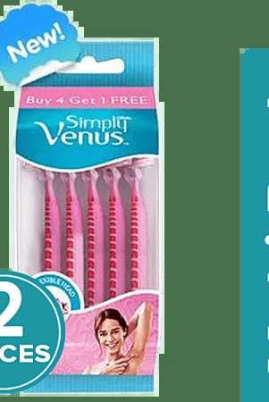 Gillette Venus Simply, Pack Of 5