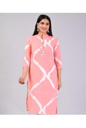 mauka-rayon-printed-straight-womens-kurti-pink-pack-of-1-none