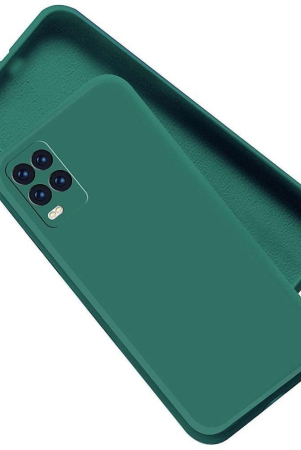 case-vault-covers-green-silicon-plain-cases-compatible-for-realme-8-pack-of-1-green