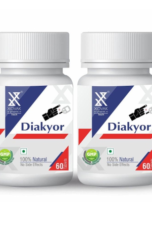 xovak pharmtech Ayurvedic Diakyor For Diabetes Tablet 100 gm Pack Of 2