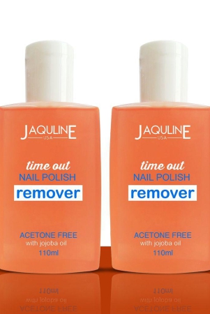 Jaquline USA Nail Polish Remover 110ml Pack of 2